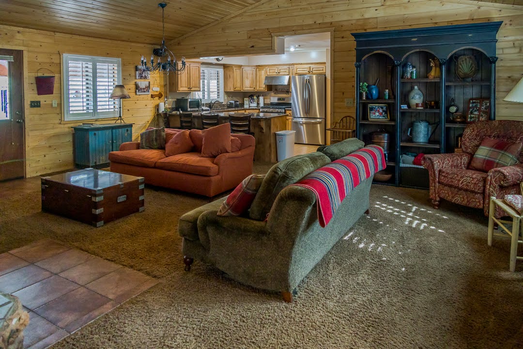 Great room Utah cabin